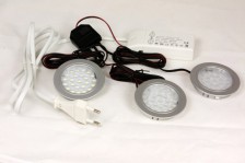 LED bodovka SET 3 (šedá) , 12V , 1,8W