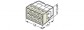 WAGO Spojovací krabicová svorka COMPACT 8vodičová svorka 2273-208